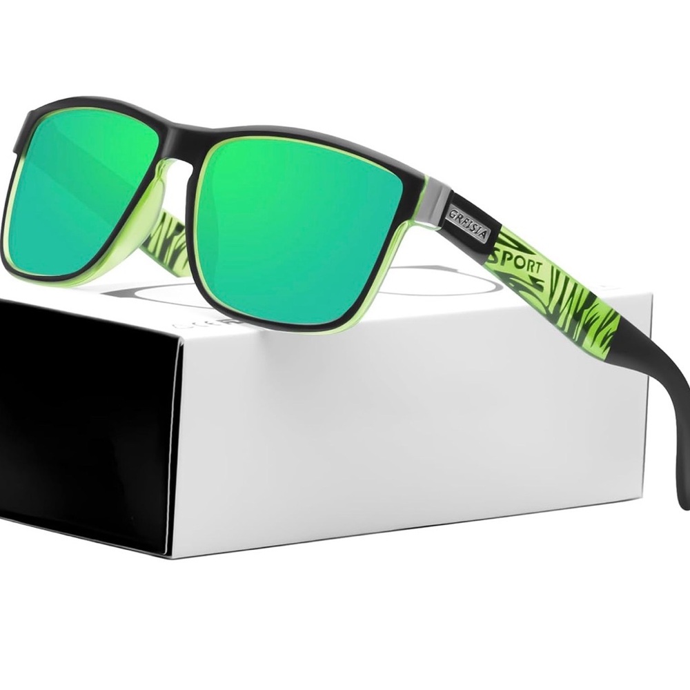 St Patrick’s Day Green Sport Sunglasses